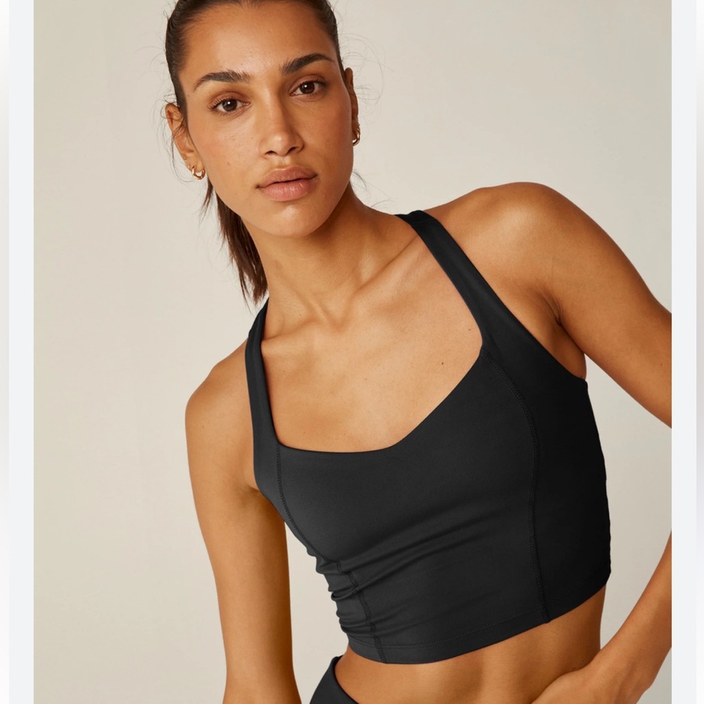 Beyond Yoga Black Crop Top